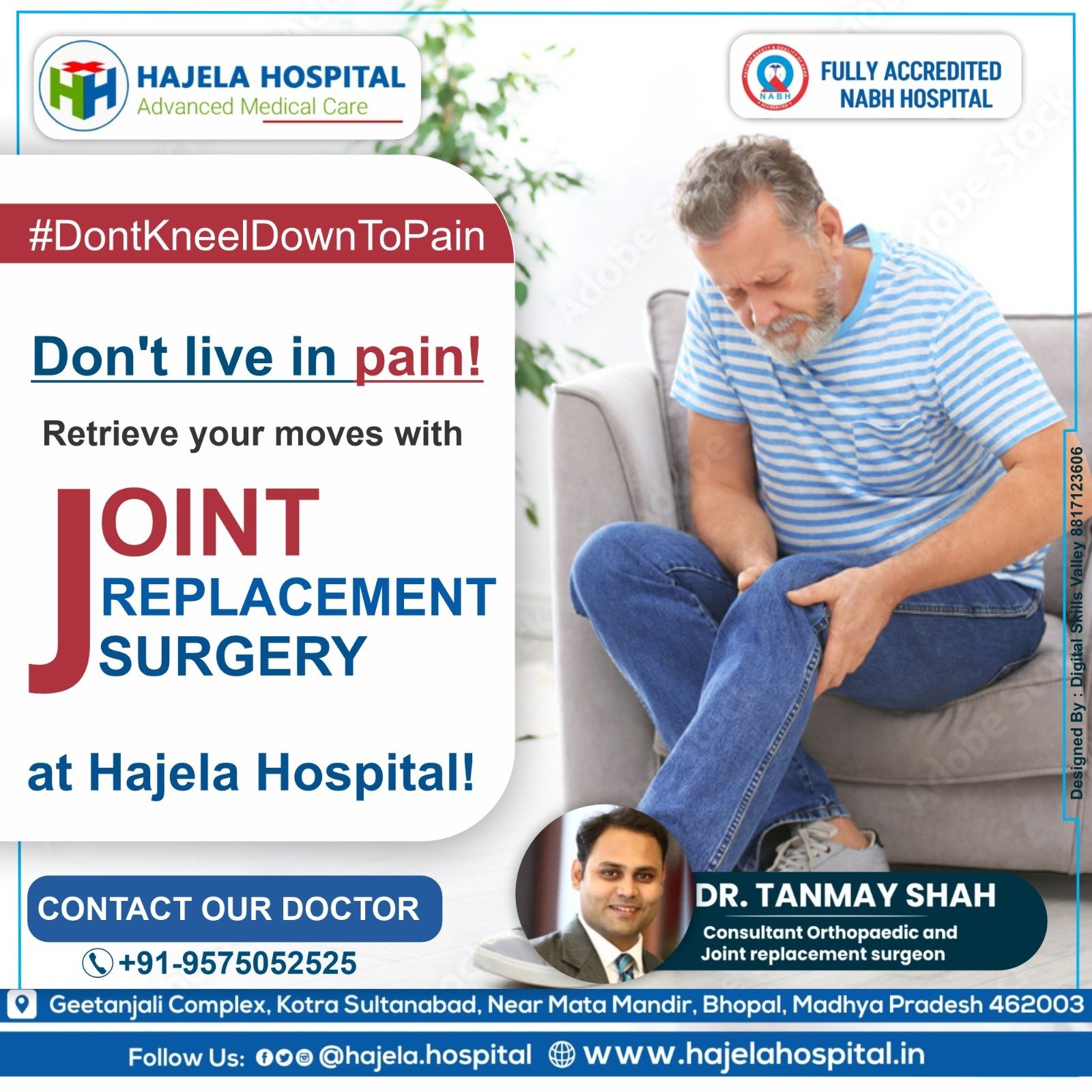 Joint Replacement surgery - Hajela Hospital Bhopal
